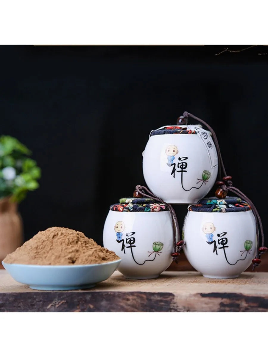 Old Sandalwood Powder Natural Black Agave Hand Made Scent Tower Electric Incense Seal Script Incense Road Incense