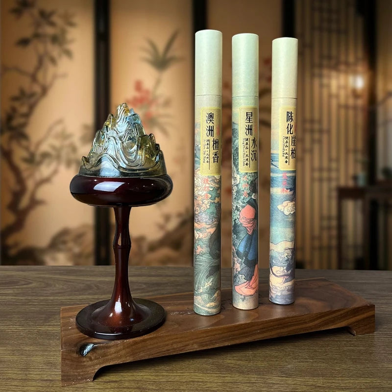 Hainan Agarwood Incense Stick Gift Box Set Household Worship Study Rooms Meditation Promotes Sleep Removes Odors Joss Stick