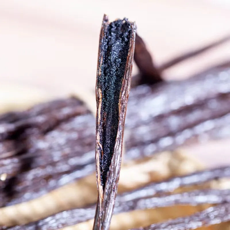 10pcs Natural Madagascar Vanilla Pods Incense Natural Bean Aroma 14-17cm